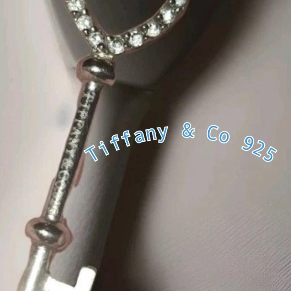 Tiffany & Co. Silver Key Pendant Necklace